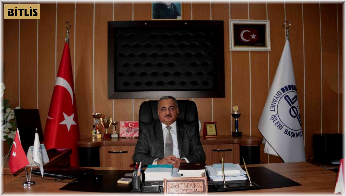 Müftü Demirel: "Recep ayı günahlardan arınma ayıdır"