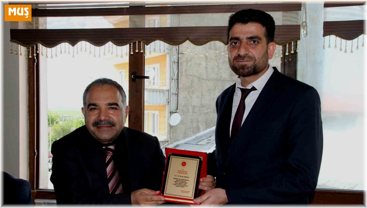 Müftü Demirtaş için veda yemeği verildi