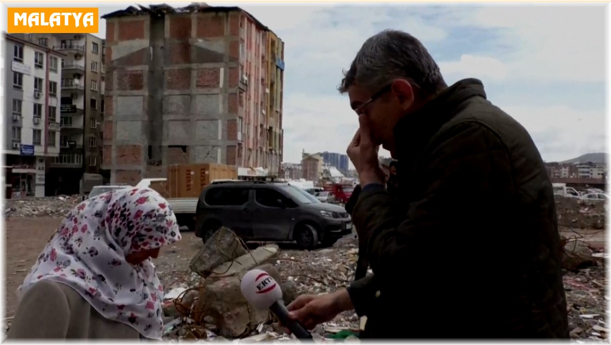 Muhabir canlı yayında gözyaşlarına boğuldu