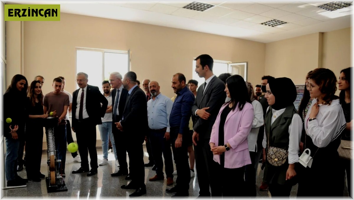 Mühendislik Mimarlık Fakültesi öğrencilerinden mezuniyet sergisi