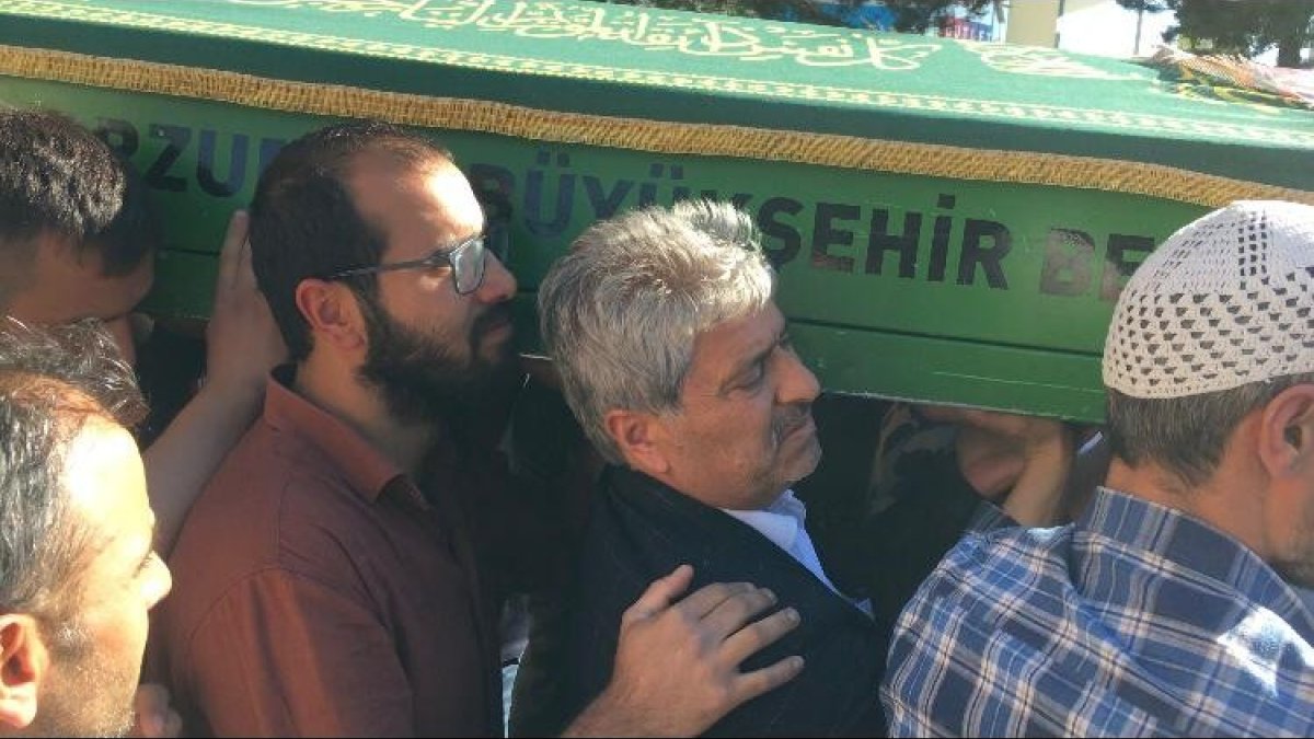 Muhtar Aydemir'in eşine son görevi