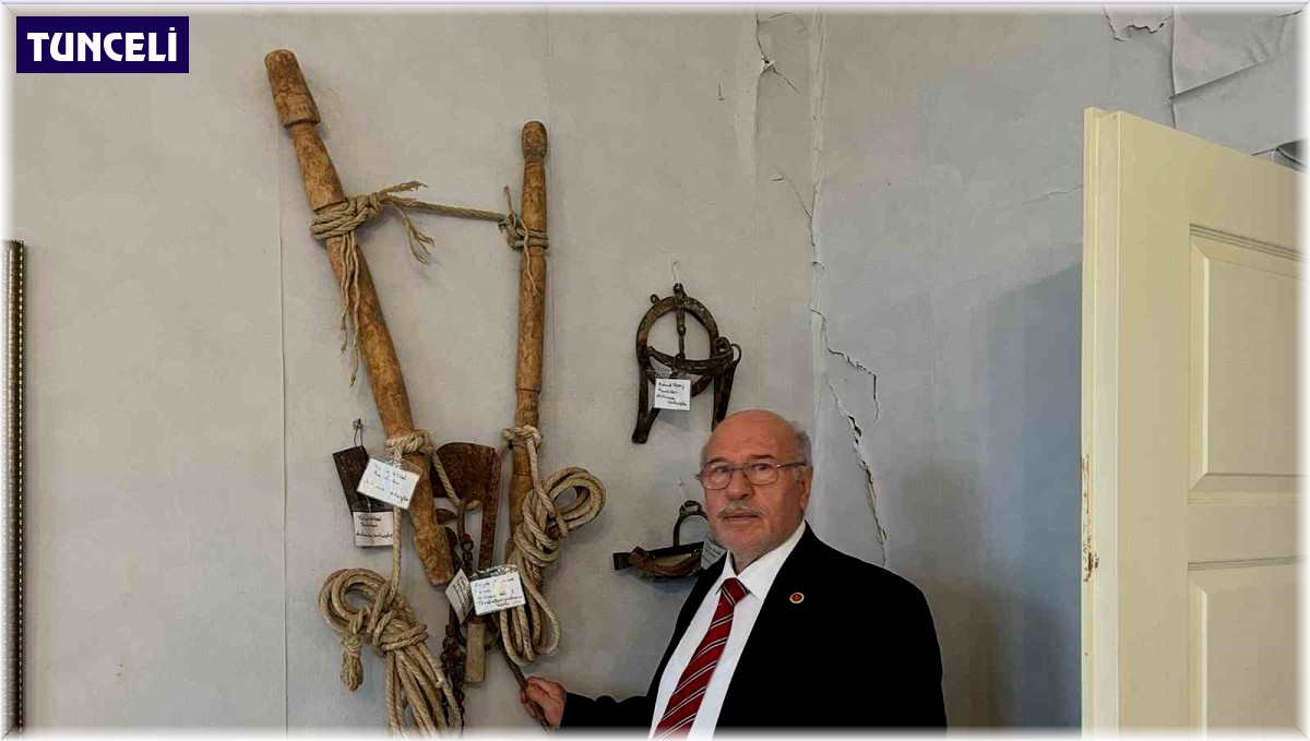 Muhtar, köy konağını mini müzeye dönüştürdü