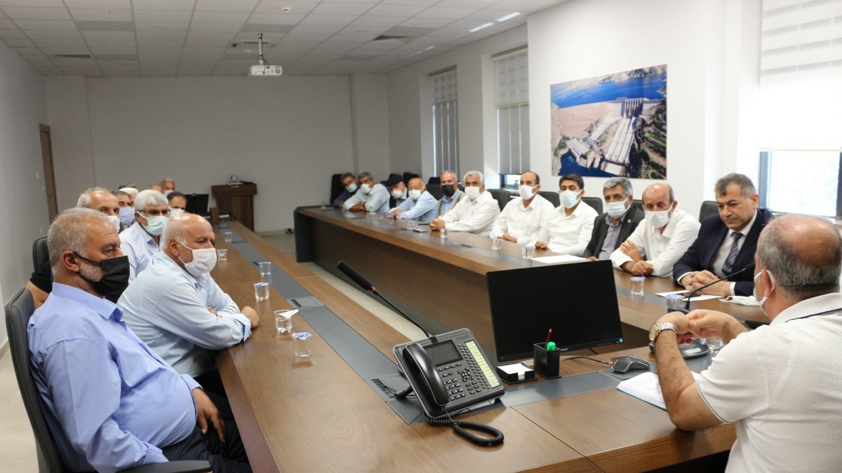 Muhtarlar, gölet ve sulama projesi taleplerini DSİ'ye ilettiler