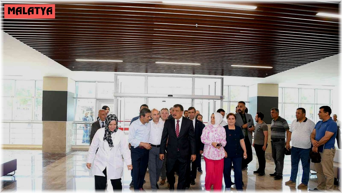 Muhtarlardan Başkan Gürkan'a hastane teşekkürü