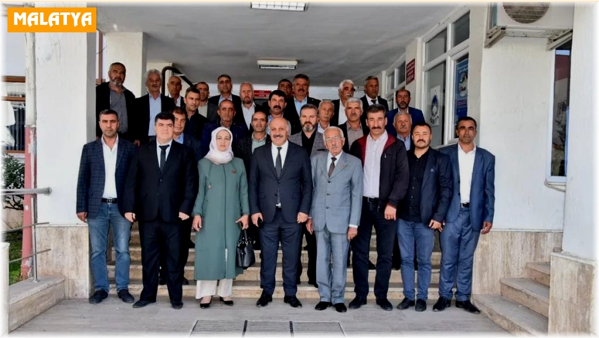 Muhtarlardan Başkan Zelyurt'a ziyaret