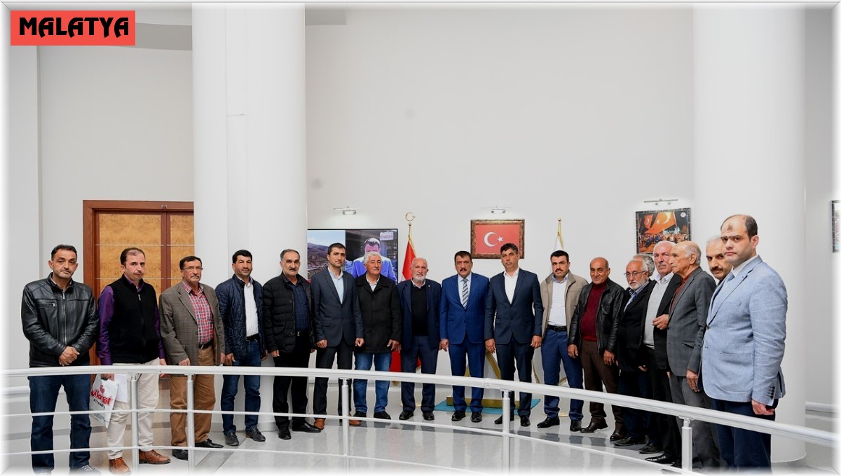 Muhtarlardan hizmet teşekkürü