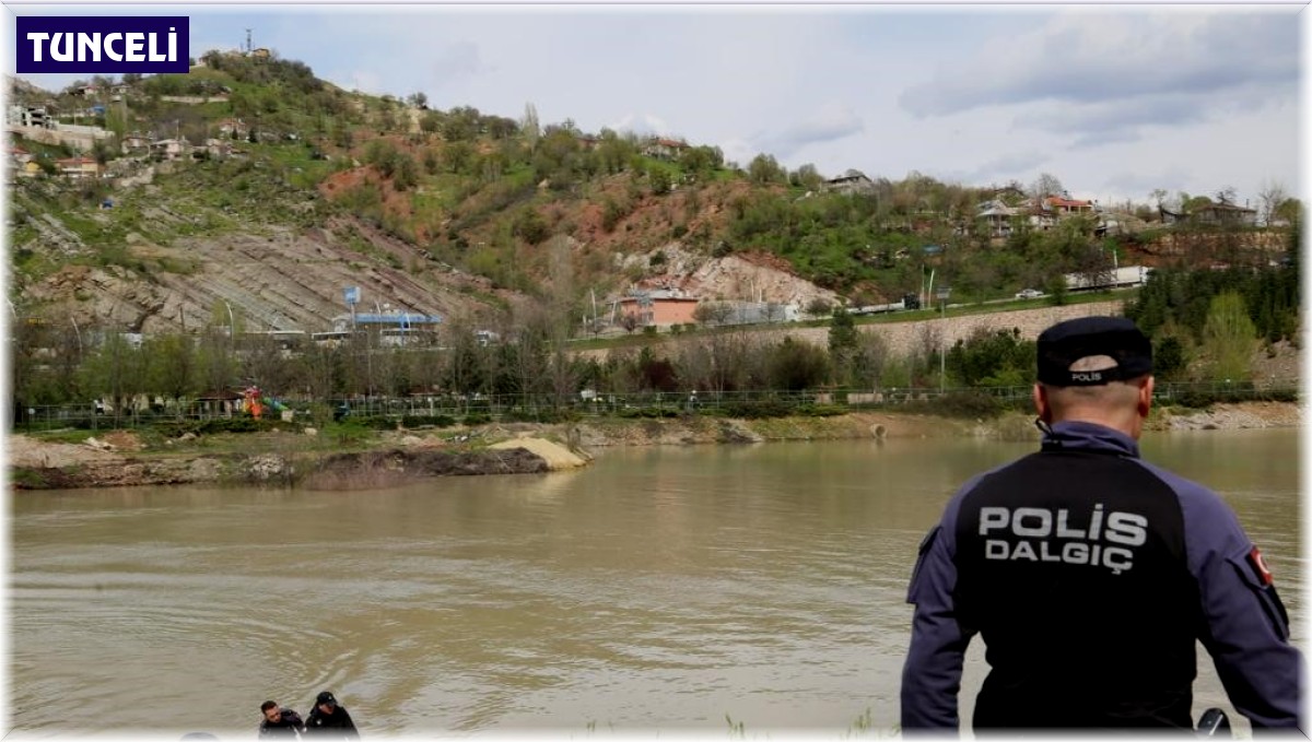Munzur Çayı'na düşen 3 genç, bin personelle aranıyor
