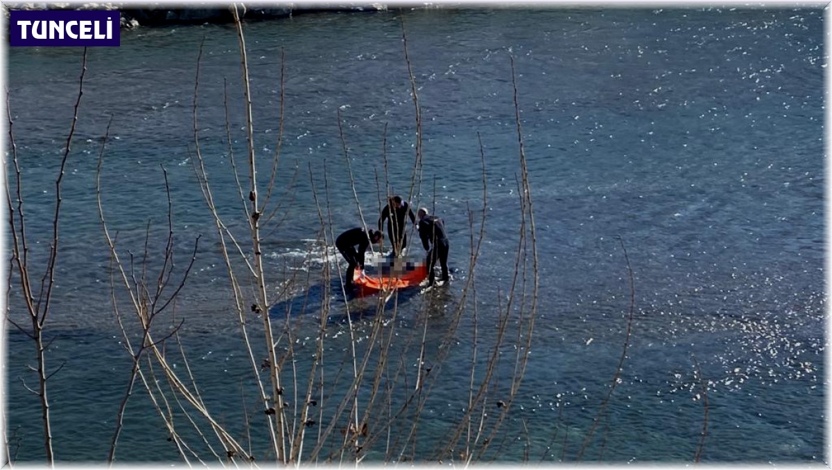 Munzur Çayı'nda bir erkek cesedi bulundu