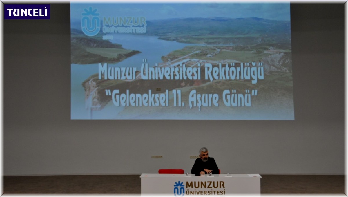 Munzur Üniversitesi'nde geleneksel Aşure Günü etkinliği