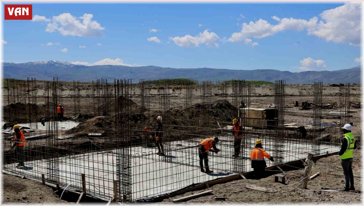 Muradiye Atıksu Arıtma Tesisi'nin yapımına başlandı