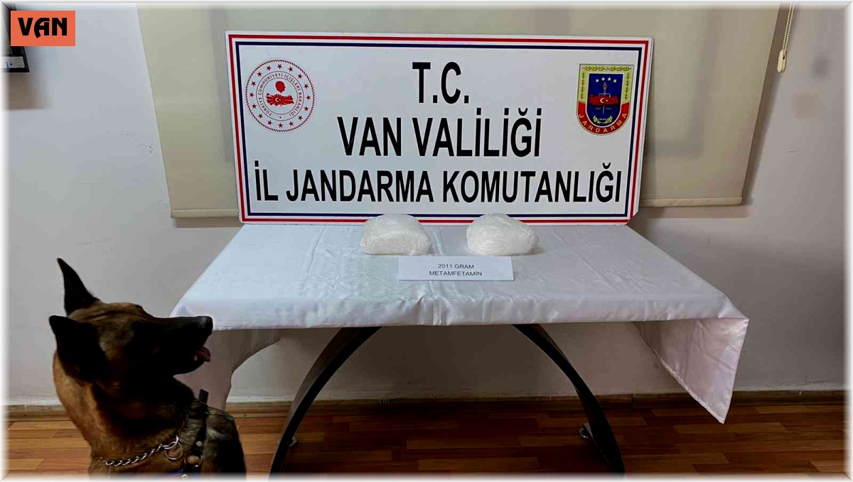 Muradiye'de 2 kilo metamfetamin ele geçirildi