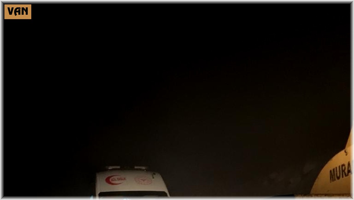 Muradiye'de hasta kurtarma operasyonu