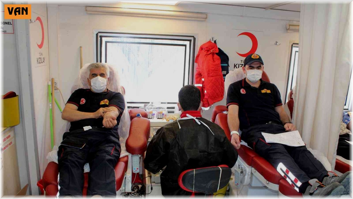 Muradiye'de kan bağışı kampanyası