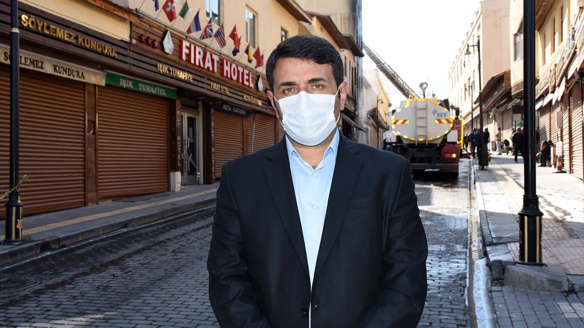 Muş Belediye Başkan Yardımcısı Bozkurt: 'Yangında can kaybının olmaması sevindirici'