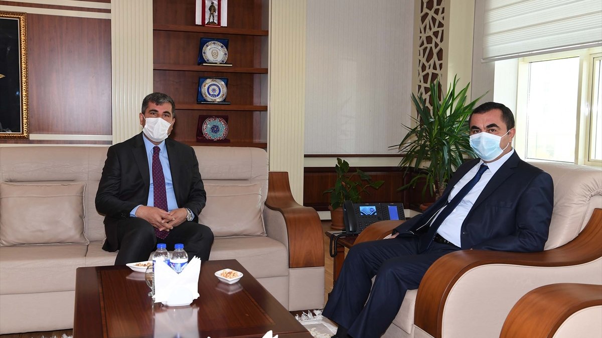 Muş Belediye Başkanı Asya'dan Emniyet Müdürü Arıbaş'a 'teşekkür' ziyareti