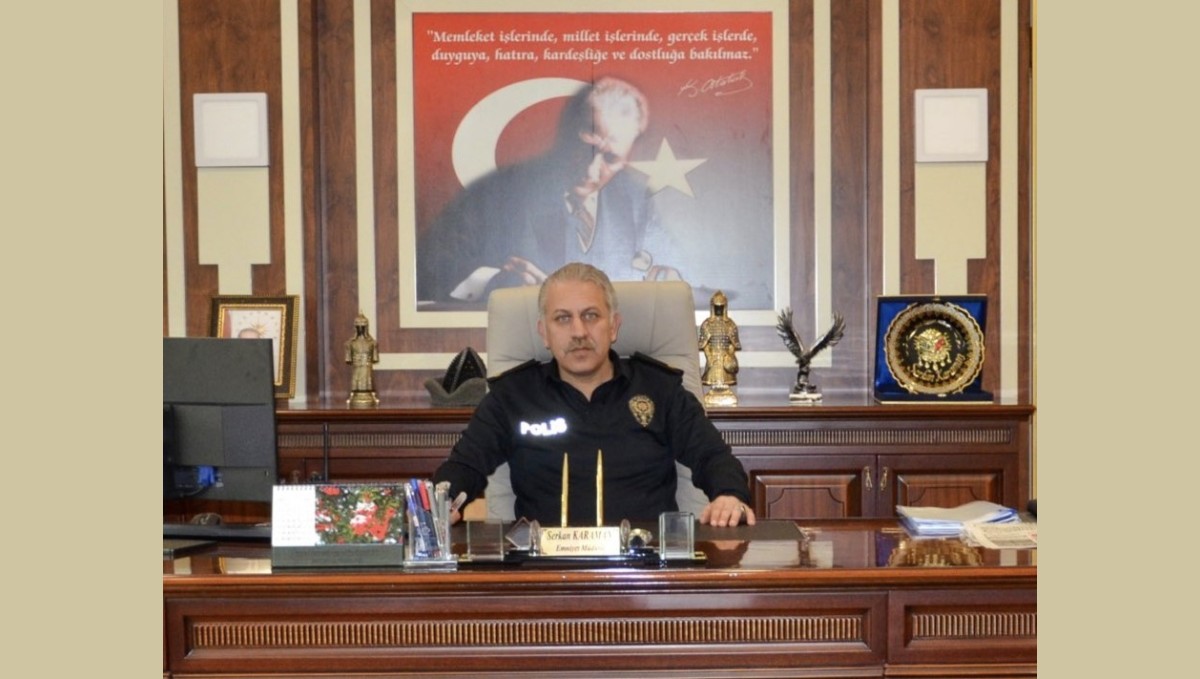 Muş İl Emniyet Müdürlüğü'ne Melih Kuzudişli atandı