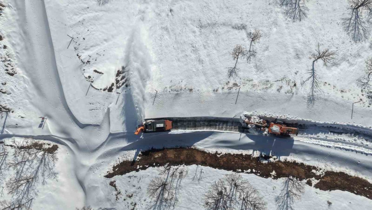 Muş ile Bitlis arasındaki kara yolu kar ve tipi nedeniyle ulaşıma kapatıldı