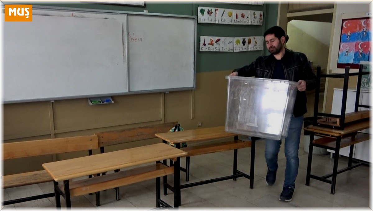 Muş Mahalli İdareler Genel Seçimine hazır