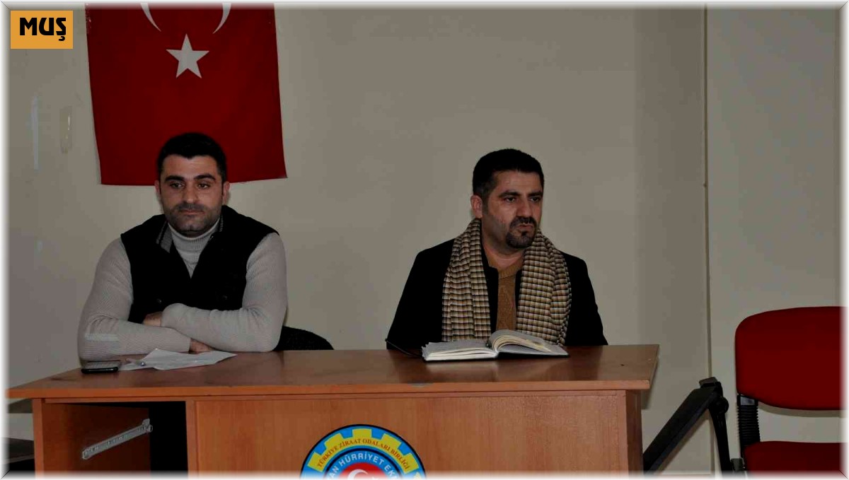 Muş Şeker Fabrikası Yönetimi çiftçilerle buluştu