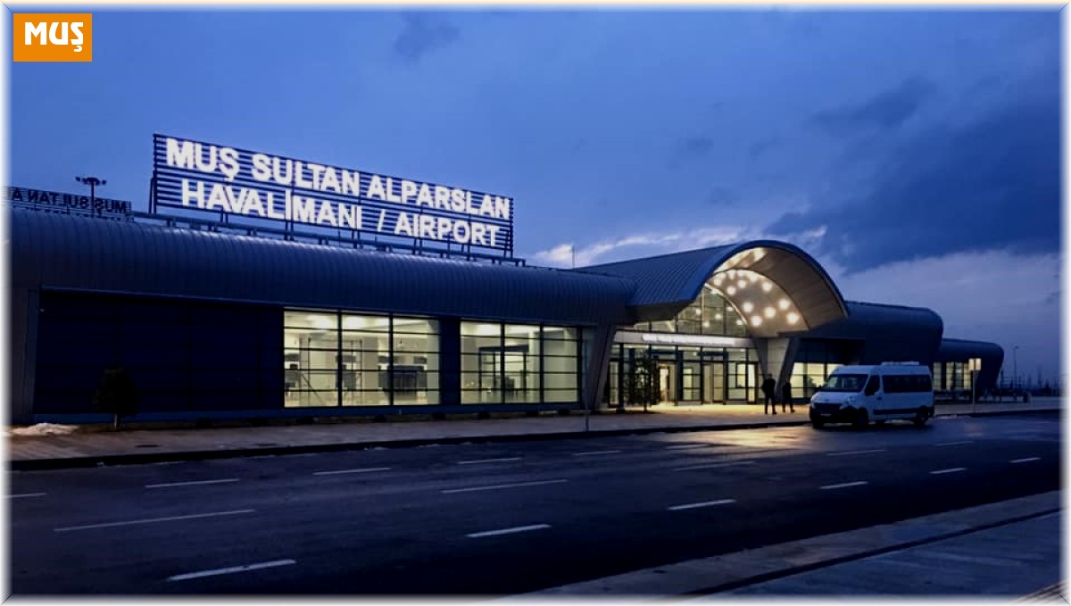 Muş Sultan Alparslan Havalimanını şubat ayında 38 bin 187 yolcu kullandı