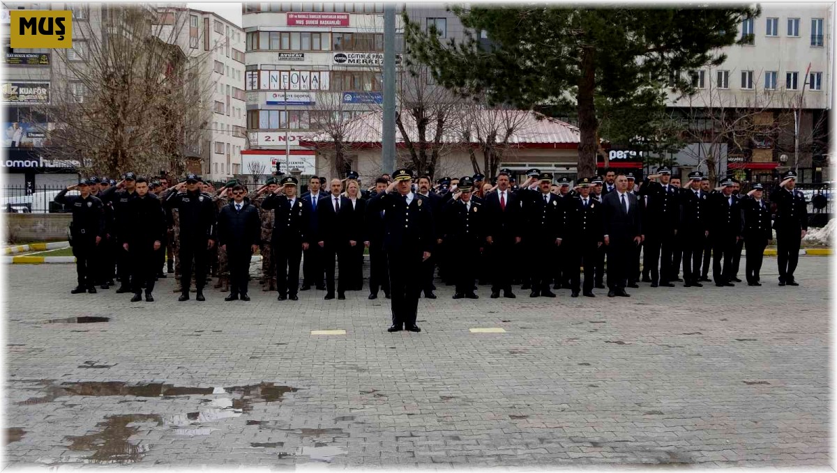 Muş'ta 10 Nisan Polis Haftası kutlanıyor
