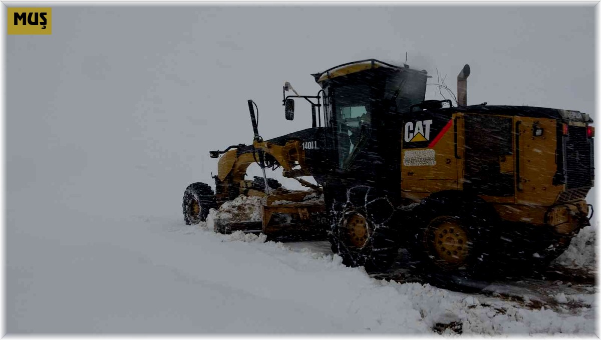Muş'ta 117 köy yolu ulaşıma açıldı