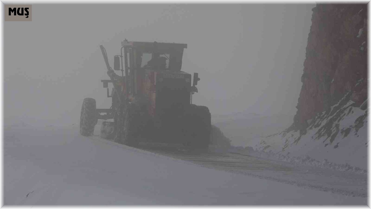 Muş'ta 16 köy yolu ulaşıma açıldı