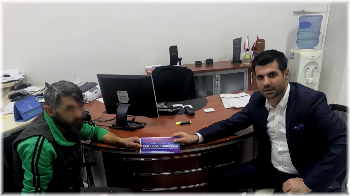 Muş'ta 17 yıllık uyuşturucu bağımlısı genç tedaviye gönderiliyor