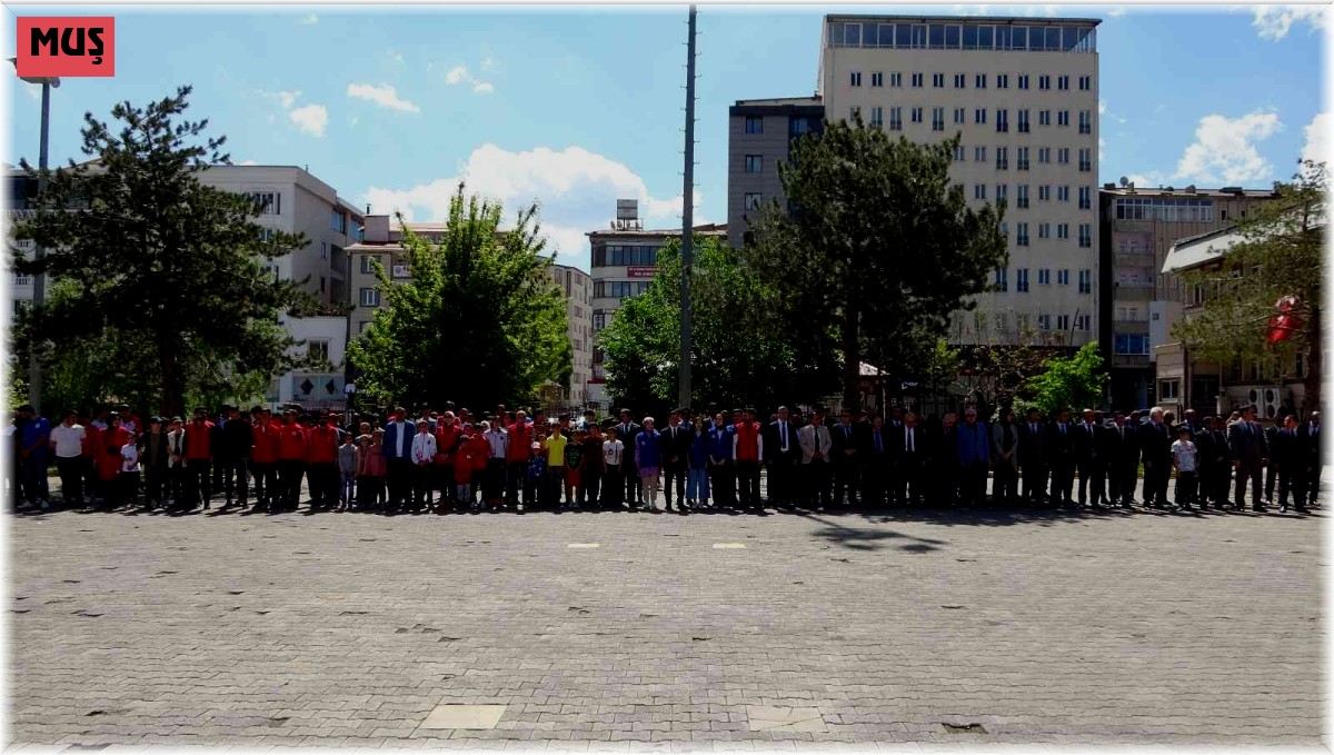 Muş'ta 19 Mayıs kutlamaları başladı