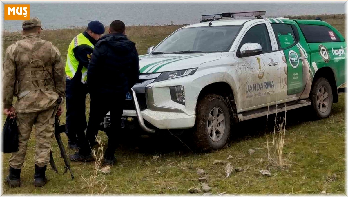 Muş'ta 2 avcıya 7 bin 224 TL para cezası uygulandı