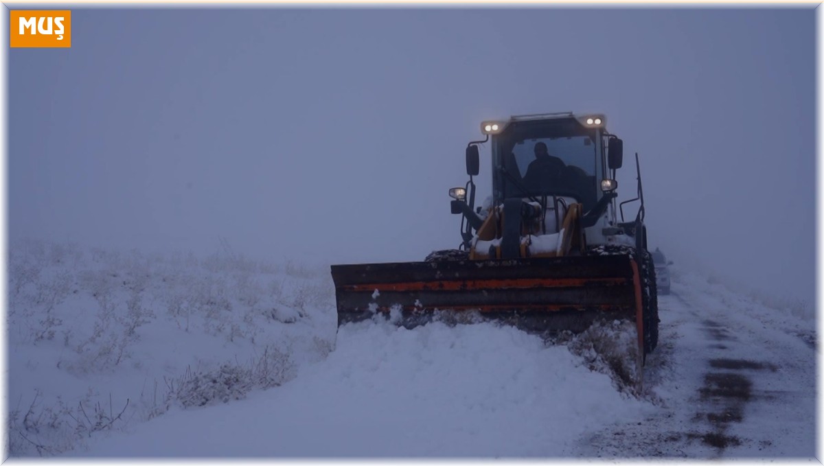 Muş'ta 223 köy yolu ulaşıma açıldı