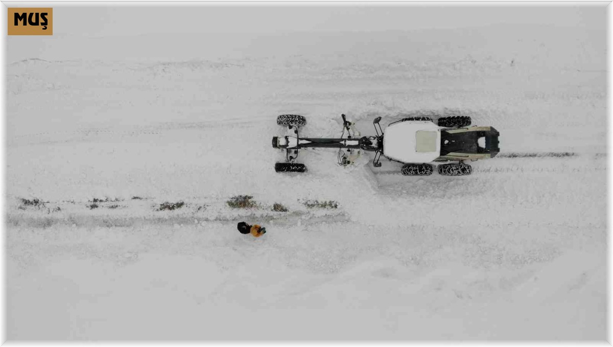 Muş'ta 23 köy yolu ulaşıma kapandı