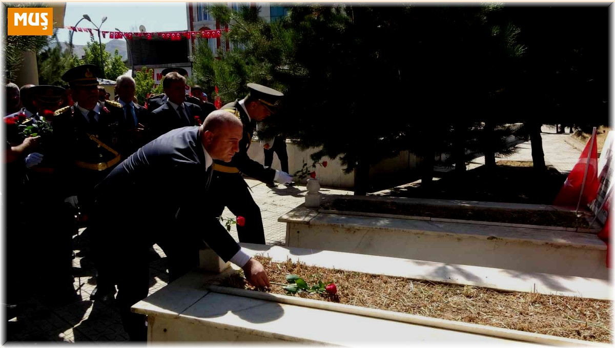 Muş'ta 30 Ağustos Zafer Bayramı kutlandı