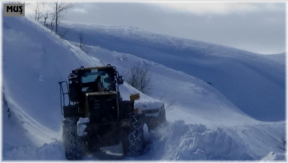 Muş'ta 34 köy yolu ulaşıma açıldı