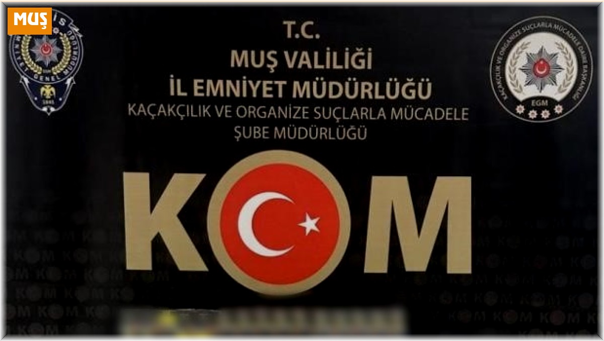 Muş'ta 390 paket kaçak sigara ele geçirildi