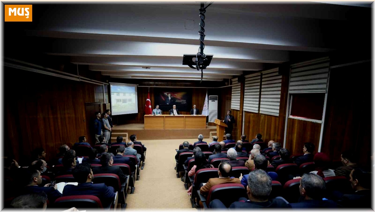 Muş'ta '4.Dönem İl Koordinasyon Kurulu' toplantısı yapıldı