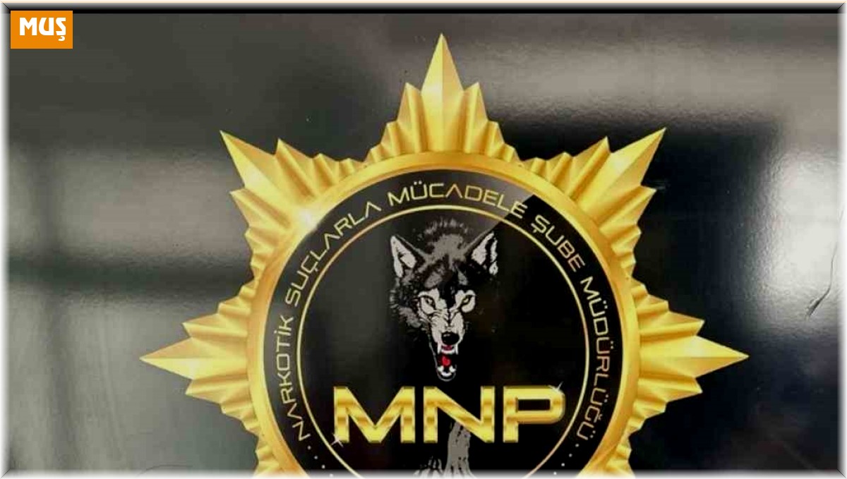 Muş'ta 750 gram metamfetamin maddesi ele geçirildi