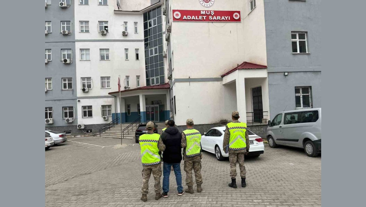Muş'ta aranan hükümlü jandarmanın devriyesine takıldı
