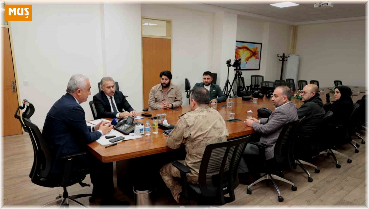 Muş'ta 'Asayiş ve Güvenlik Değerlendirme Toplantısı' yapıldı