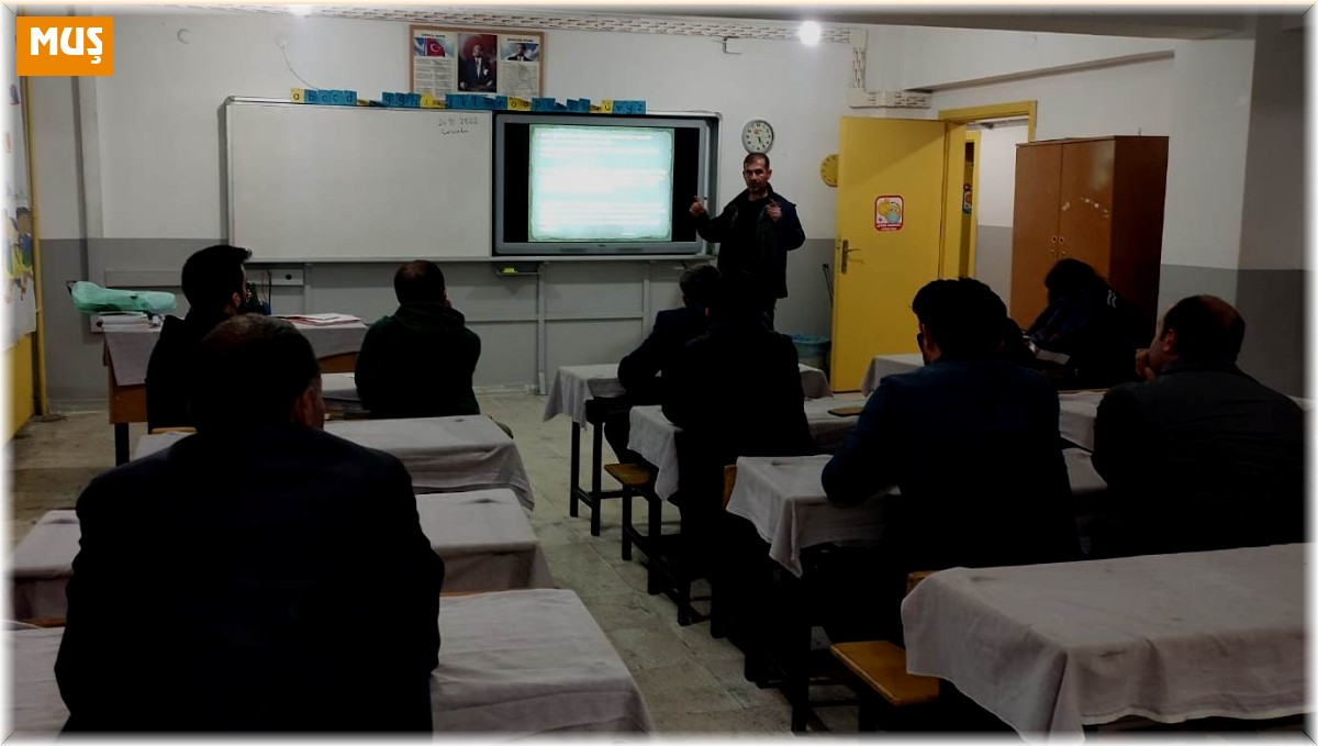 Muş'ta 'Avcı eğitim kursu' devam ediyor