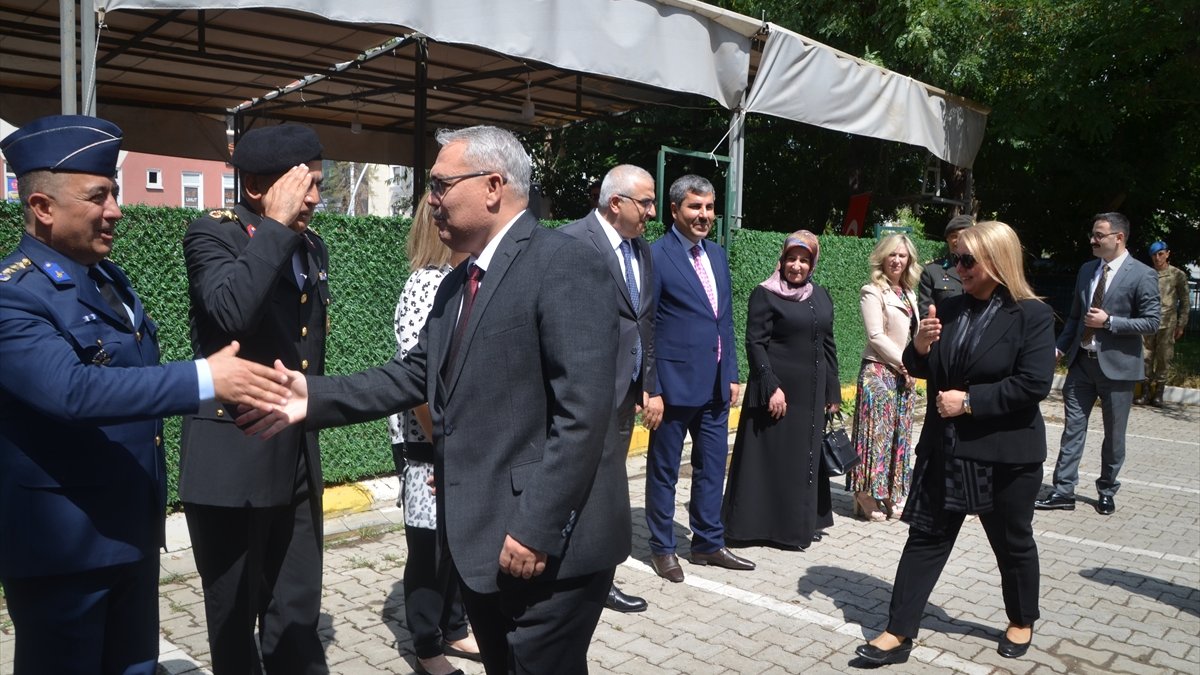 Muş'ta bayramlaşma töreni