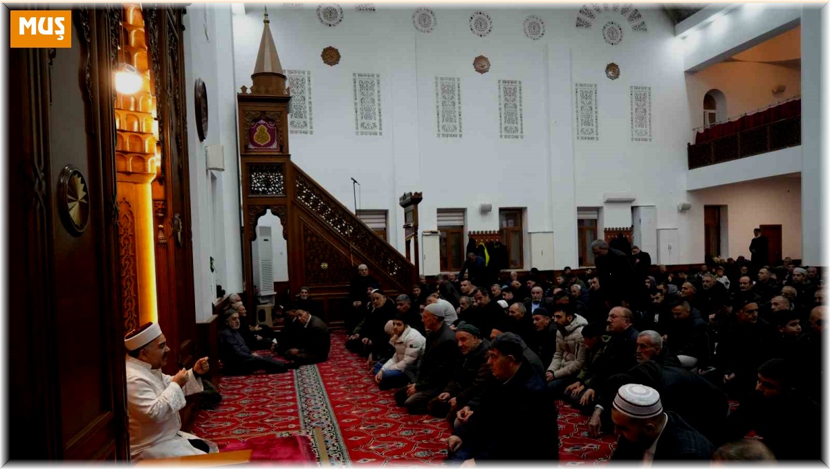 Muş'ta Berat Kandili idrak edildi