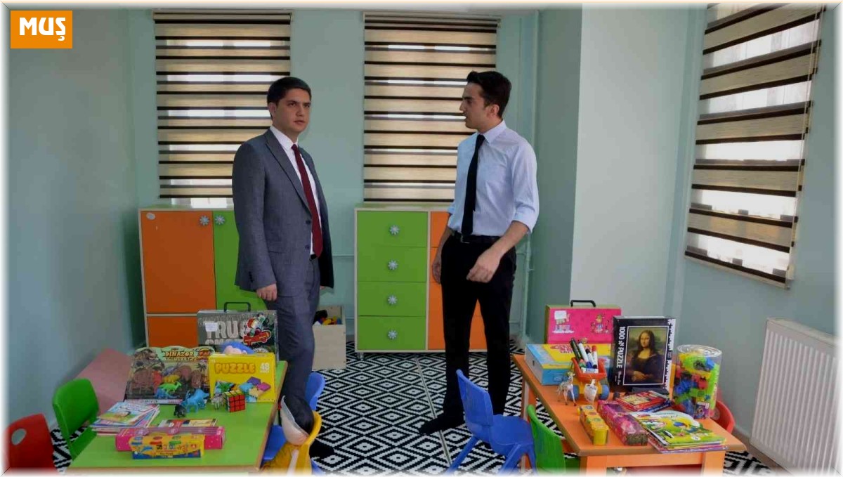 Muş'ta çocuk görüşme merkezi açıldı