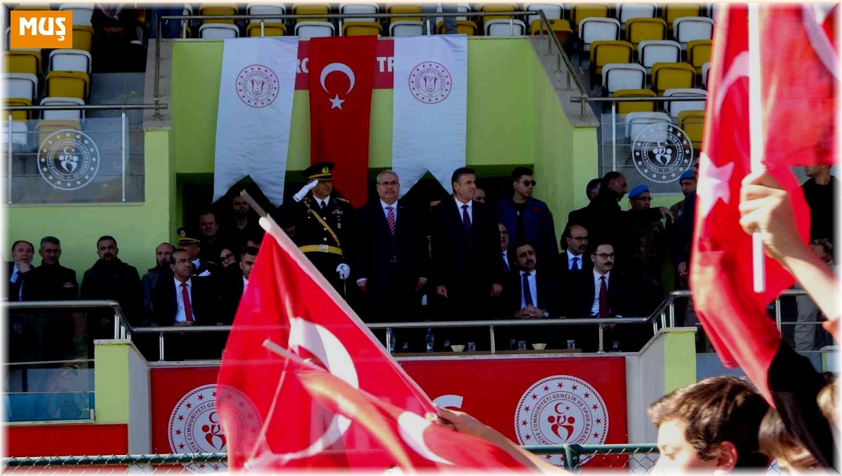 Muş'ta Cumhuriyet Bayramı coşkusu