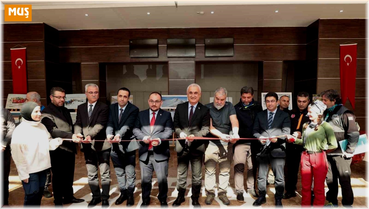Muş'ta "Dağcılık" temalı fotoğraf sergisi büyük beğeni topladı