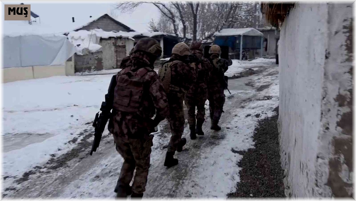 Muş'ta DEAŞ operasyonu: 4 gözaltı