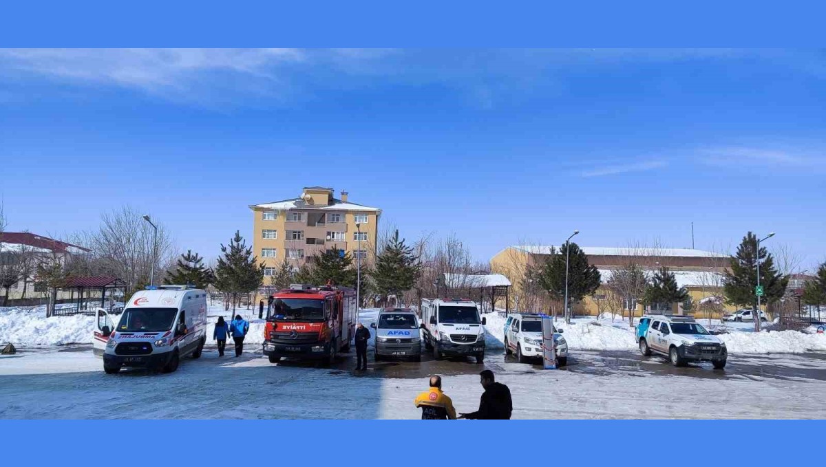 Muş'ta deprem tatbikatı