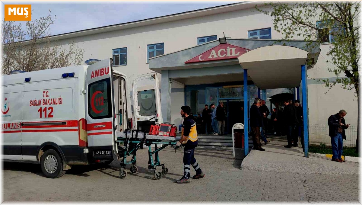 Muş'ta dereye düşen 7 yaşındaki çocuğu amcası kurtardı