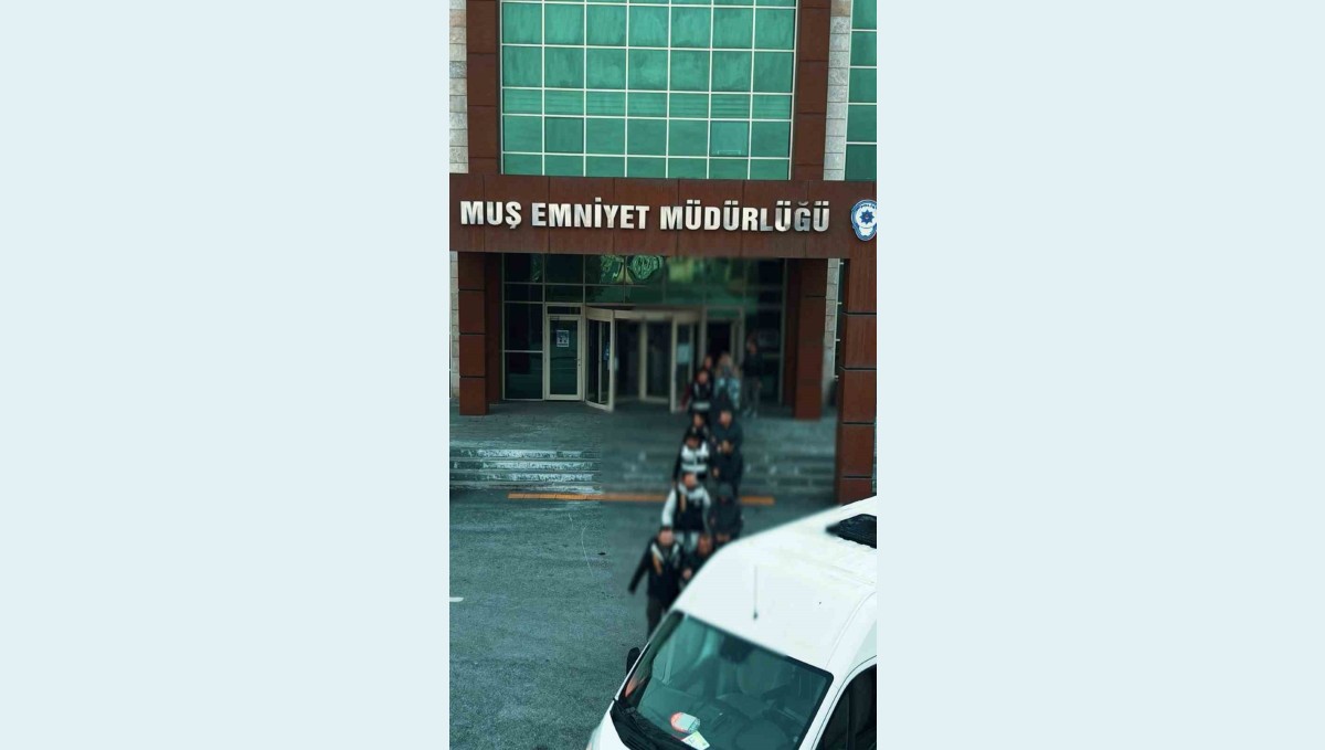 Muş'ta dolandırıcılık operasyonu: 5 tutuklama
