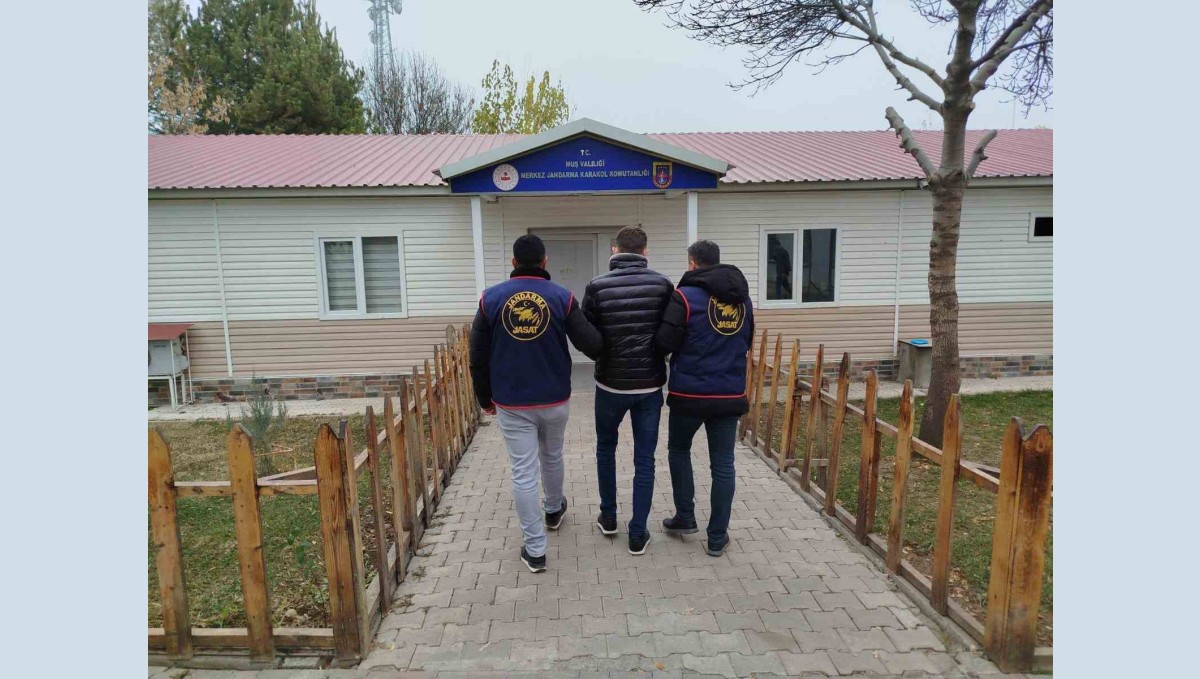 Muş'ta dolandırıcılık suçundan aranan hükümlü yakalandı